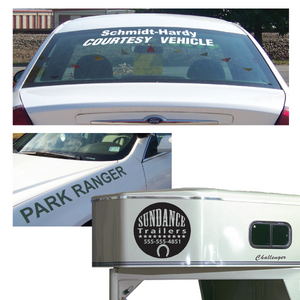 Oversized Pre-Spaced Vinyl Decals Oversized Pre-Spaced Vinyl Decals