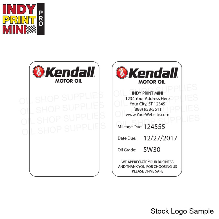 E6 - Kendall Motor Oil