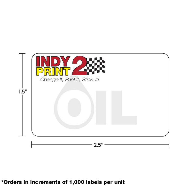 INDY Print 2 - Custom Multi-Color Logo