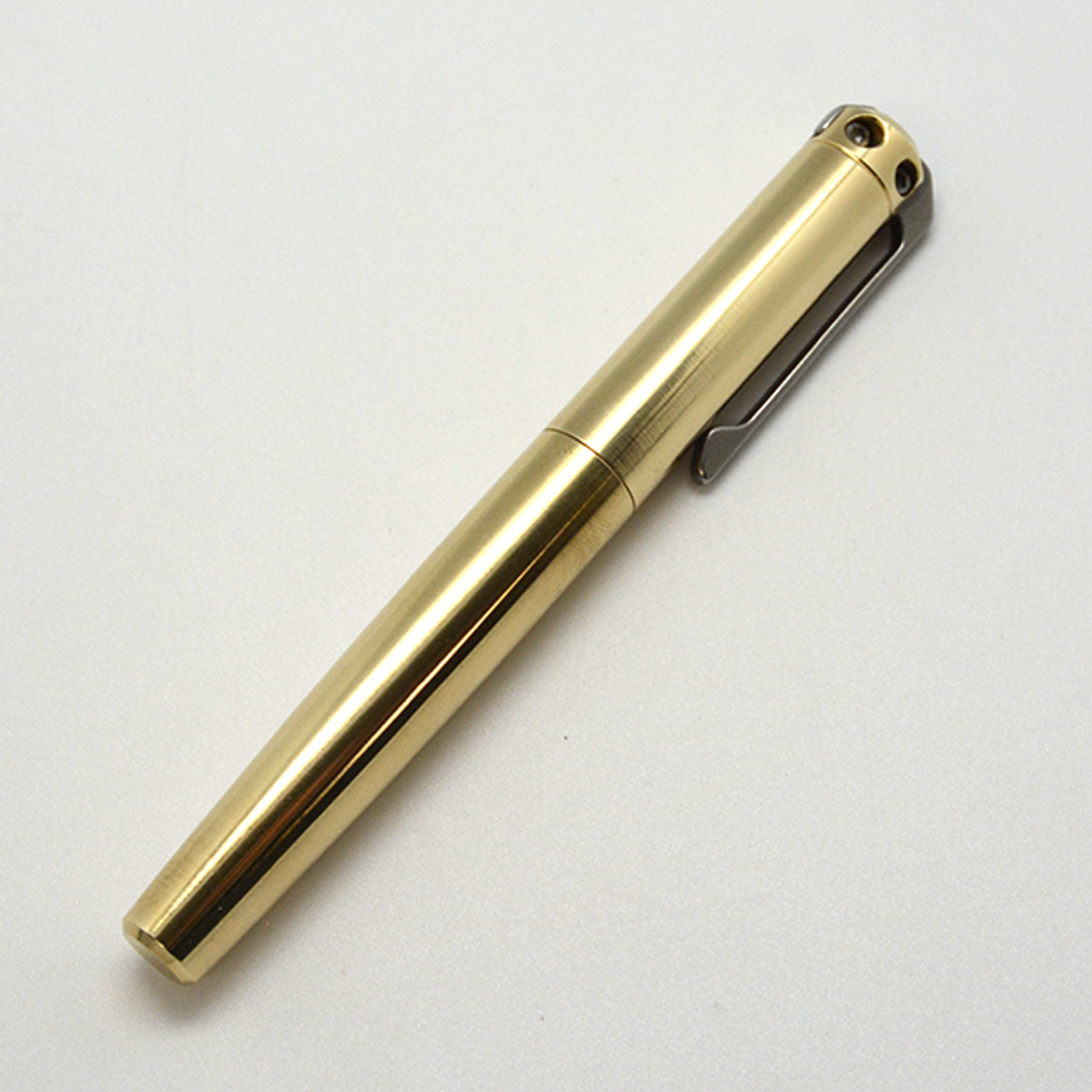 Karas Kustoms Ink v2 Solid Brass Fountain Pen