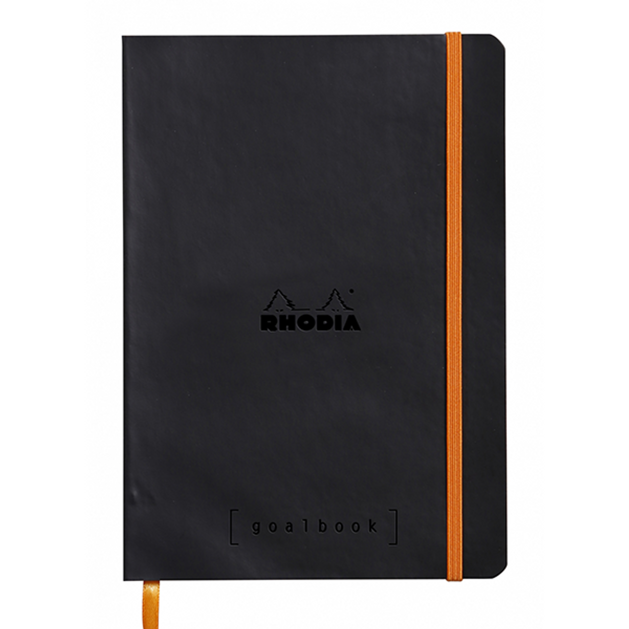Rhodia Dot Grid Goalbook- Softcover Black - Abino Mills
