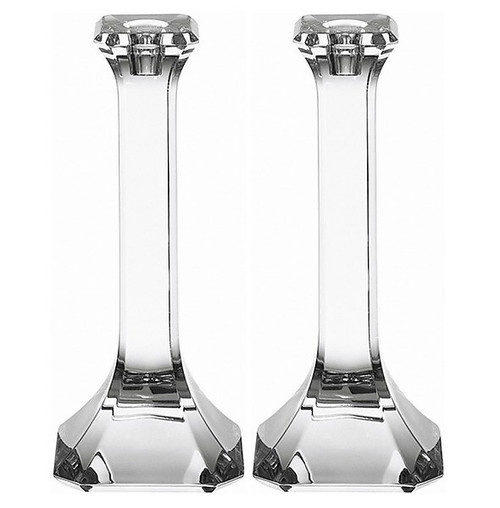 Orrefors Regina 10 7/8" candle sticks