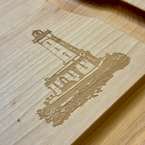 Lighthouse Carving Board 20" x 14"