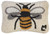 Lone Bee Hand Hooked Decorative Pillow
