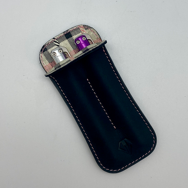 dele ディーリーPREMIUM undeleted EDITION… Dee Charles Leather Double Pen Slip - Abino Mills