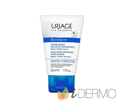 Uriage bariéderm crema de manos aislante reparadora