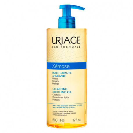 Uriage xémose aceite limpiador calmante