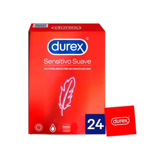 Durex sensitivo suave 24 unidades