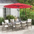 9 Feet Round Patio Umbrella with 18 Fiberglass Ribs 9 Feet Round Patio Umbrella with 18 Fiberglass Ribs