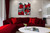 Canvas Wall Art Red Rose Painting Black and White Wall Art Flower Pictures Canvas Print for Living Room Bedroom Home Decorations 4 Pieces Canvas Wall Art Red Rose Painting Black and White Wall Art Flower Pictures Canvas Print for Living Room Bedroom Home Decorations 4 Pieces