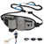 Hands Free Dog Leash with Waist Bag for Walking Small Medium Large Dogs;  Reflective Bungee Leash with Car Seatbelt Buckle and Dual Padded Handles;  Adjustable Waist Belt Hands Free Dog Leash with Waist Bag for Walking Small Medium Large Dogs;  Reflective Bungee Leash with Car Seatbelt Buckle and Dual Padded Handles;  Adjustable Waist Belt