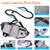 Hands Free Dog Leash with Waist Bag for Walking Small Medium Large Dogs;  Reflective Bungee Leash with Car Seatbelt Buckle and Dual Padded Handles;  Adjustable Waist Belt Hands Free Dog Leash with Waist Bag for Walking Small Medium Large Dogs;  Reflective Bungee Leash with Car Seatbelt Buckle and Dual Padded Handles;  Adjustable Waist Belt