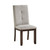 Chenille Dark Cherry Finish Wood Frame Tufted Back Dining Chairs (Set of 2) Chenille Dark Cherry Finish Wood Frame Tufted Back Dining Chairs (Set of 2)