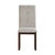 Chenille Dark Cherry Finish Wood Frame Tufted Back Dining Chairs (Set of 2) Chenille Dark Cherry Finish Wood Frame Tufted Back Dining Chairs (Set of 2)