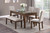 Chenille Dark Cherry Finish Wood Frame Tufted Back Dining Chairs (Set of 2) Chenille Dark Cherry Finish Wood Frame Tufted Back Dining Chairs (Set of 2)