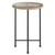 Dining Table 21.7" Tempered Glass and Steel Dining Table 21.7" Tempered Glass and Steel