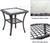 3 Pieces Outdoor Wicker Rocker Patio Bistro Set;  Rocking Glider Chairs with Premium Cushions and Armored Glass Top Side Table
