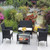 4 PC Rattan Patio Furniture Set Outdoor Patio Cushioned Seat Wicker Sofa (Beige Cushion) 4 PC Rattan Patio Furniture Set Outdoor Patio Cushioned Seat Wicker Sofa (Beige Cushion)