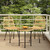 3 Piece Patio Dining Set Poly Rattan 3 Piece Patio Dining Set Poly Rattan