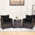 3 Piece Rattan Patio Furniture Set with Washable Cushion 3 Piece Rattan Patio Furniture Set with Washable Cushion