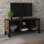 41" Light Rustic Entertainment Center  41" Light Rustic Entertainment Center