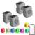 5 Core Waterproof Outdoor Speakers Bluetooth 2Pcs, Rechargeable, Solar 5 Core Waterproof Outdoor Speakers Bluetooth 2Pcs, Rechargeable, Solar