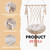 MewooFun Cat Hammock Macrame Hanging Swing Cat Bed Basket with Cotton Mat Indoor MewooFun Cat Hammock Macrame Hanging Swing Cat Bed Basket with Cotton Mat Indoor