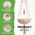 MewooFun Cat Hammock Macrame Hanging Swing Cat Bed Basket with Cotton Mat Indoor MewooFun Cat Hammock Macrame Hanging Swing Cat Bed Basket with Cotton Mat Indoor