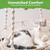 MewooFun Cat Hammock Macrame Hanging Swing Cat Bed Basket with Cotton Mat Indoor MewooFun Cat Hammock Macrame Hanging Swing Cat Bed Basket with Cotton Mat Indoor