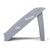 Foldable Pet Ladder, Dog Stairs with 4 Nonslip Steps, Dog Cat Ramp for High Bed Chair Car Sofa, Modern Gray Foldable Pet Ladder, Dog Stairs with 4 Nonslip Steps, Dog Cat Ramp for High Bed Chair Car Sofa, Modern Gray