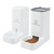 Automatic Pet Feeder and Waterer Set for Cats and Dogs - Easy-to-Clean, Convenient, White - Care Taking Made Simple Automatic Pet Feeder and Waterer Set for Cats and Dogs - Easy-to-Clean, Convenient, White - Care Taking Made Simple