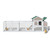 122" Large Wood Chicken Coop Hen House Pet Rabbit Hutch Wooden Pet Cage Backyard with Nesting Box 122" Large Wood Chicken Coop Hen House Pet Rabbit Hutch Wooden Pet Cage Backyard with Nesting Box