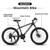 S24102 24 Inch Mountain Bike Boys Girls, Steel Frame, Shimano 21 Speed Mountain Bicycle with Daul Disc Brakes and Front Suspension MTB S24102 24 Inch Mountain Bike Boys Girls, Steel Frame, Shimano 21 Speed Mountain Bicycle with Daul Disc Brakes and Front Suspension MTB