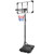 Portable Basketball Goal System with Stable Base and Wheels, use for Indoor Outdoor teenagers youth height adjustable 5.6 to 7ft Basketball Hoop 28 Inch Backboard Portable Basketball Goal System with Stable Base and Wheels, use for Indoor Outdoor teenagers youth height adjustable 5.6 to 7ft Basketball Hoop 28 Inch Backboard