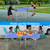6ft Mid-Size Table Tennis Table Foldable & Portable Ping Pong Table Set for Indoor & Outdoor Games with Net, 2 Table Tennis Paddles and 3 Balls 6ft Mid-Size Table Tennis Table Foldable & Portable Ping Pong Table Set for Indoor & Outdoor Games with Net, 2 Table Tennis Paddles and 3 Balls