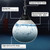 Home Gym 21 Inch Water Punching Bag with Adjustable Metal Chain Home Gym 21 Inch Water Punching Bag with Adjustable Metal Chain