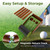 Indoor & Outdoor Golf Putting Mat Practice Training Aid with Auto Ball Return Indoor & Outdoor Golf Putting Mat Practice Training Aid with Auto Ball Return