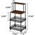 4-storey kitchen bread rack, vertical microwave oven rack, kitchen storage rack with wheels, suitable for kitchens and restaurants 4-storey kitchen bread rack, vertical microwave oven rack, kitchen storage rack with wheels, suitable for kitchens and restaurants