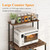 4-storey kitchen bread rack, vertical microwave oven rack, kitchen storage rack with wheels, suitable for kitchens and restaurants 4-storey kitchen bread rack, vertical microwave oven rack, kitchen storage rack with wheels, suitable for kitchens and restaurants