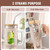 Glass Tumbler With Lid And Straw, 46 Oz Iced Coffee Cup With Handle, Glass Water Bottles With Silicone Sleeve, Glass Cup With Straws Glass Tumbler With Lid And Straw, 46 Oz Iced Coffee Cup With Handle, Glass Water Bottles With Silicone Sleeve, Glass Cup With Straws