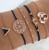 Romantic Exquisite Bead Chain Bracelet Set Romantic Exquisite Bead Chain Bracelet Set