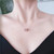 Korean simple literary Roman numerals full of diamonds titanium steel necklace bracelet personalized versatile collarbone chain jewelry female wholesale Korean simple literary Roman numerals full of diamonds titanium steel necklace bracelet personalized versatile collarbone chain jewelry female wholesale