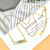 Cross-border ins style English letters pendant dear titanium steel necklace female collarbone chain new 18K Gold Simple Necklace Cross-border ins style English letters pendant dear titanium steel necklace female collarbone chain new 18K Gold Simple Necklace