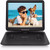 DEVINC 17.9" Portable DVD Player with 15.6" HD Swivel Screen, Support Multiple DVD CD Formats/USB/SD Card/Sync TV, 6 Hours Rechargeable Battery, Car Charger, Remote Control, Region Free, ZC-07 Black DEVINC 17.9" Portable DVD Player with 15.6" HD Swivel Screen, Support Multiple DVD CD Formats/USB/SD Card/Sync TV, 6 Hours Rechargeable Battery, Car Charger, Remote Control, Region Free, ZC-07 Black