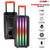 5 Core Karaoke Machine Bluetooth 8 Inch 2 Way Speaker Portable Singing PA System w Cool DJ Light Support FM TWS USB Memory Card AUX REC Party Speakers Includes Two Wireless Mics PLB 8X2 2MIC 5 Core Karaoke Machine Bluetooth 8 Inch 2 Way Speaker Portable Singing PA System w Cool DJ Light Support FM TWS USB Memory Card AUX REC Party Speakers Includes Two Wireless Mics PLB 8X2 2MIC