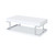 Aspers Coffee Table; White High Gloss & Chrome YJ Aspers Coffee Table; White High Gloss & Chrome YJ