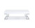 Aspers Coffee Table; White High Gloss & Chrome YJ Aspers Coffee Table; White High Gloss & Chrome YJ
