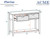 Flavius Console Table in White Flavius Console Table in White