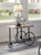 Francie End Table in Oak & Antique Gray XH Francie End Table in Oak & Antique Gray XH