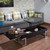 Calnan Coffee Table in Black & Chrome Calnan Coffee Table in Black & Chrome